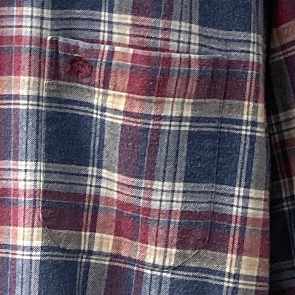 Southern Tide Multicolored Flannel Shirt Size XL - Picture 3 of 7